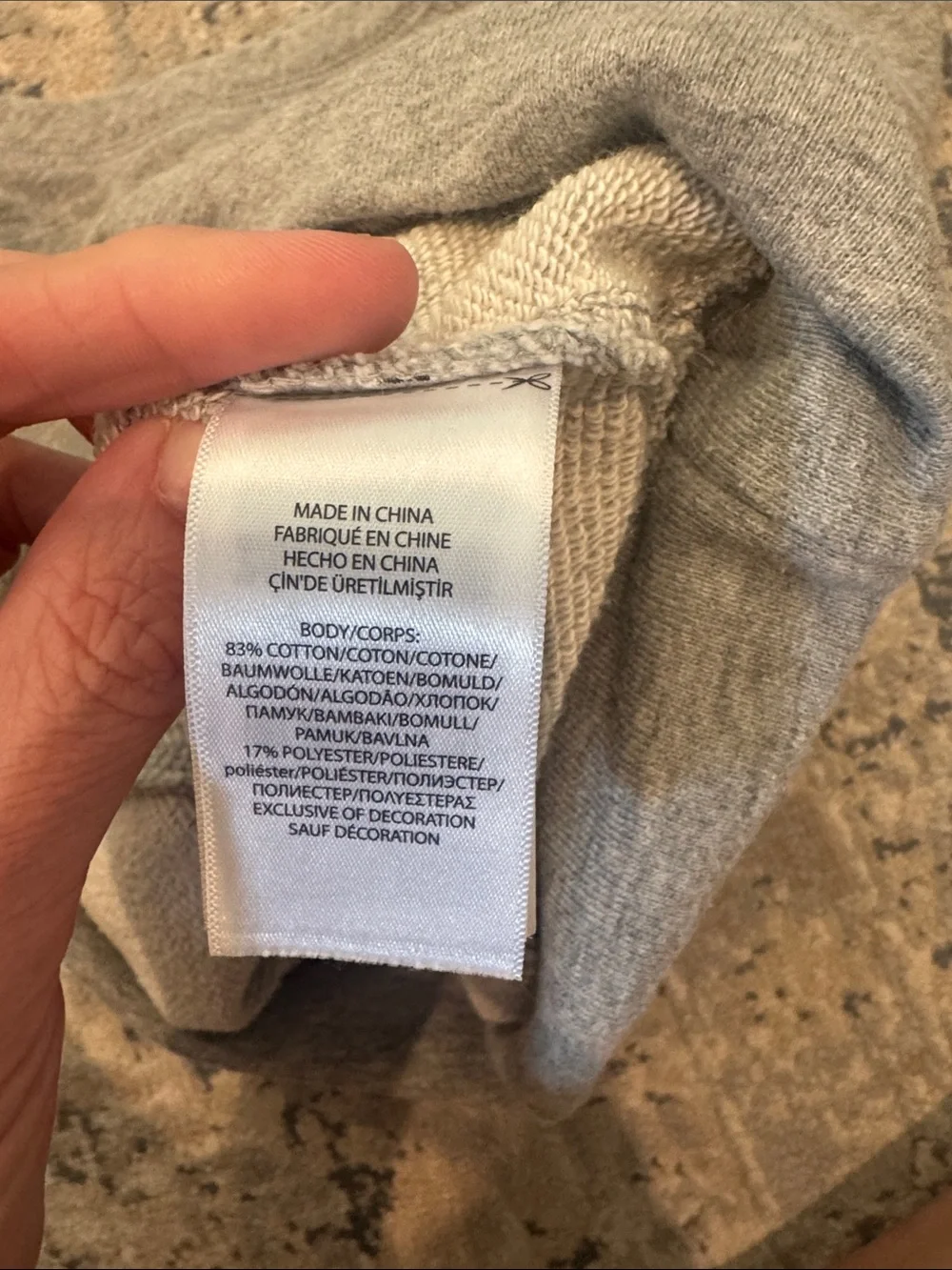 Ralph Lauren soft heather